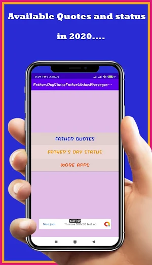 Happy father's day status and  Screenshot 0