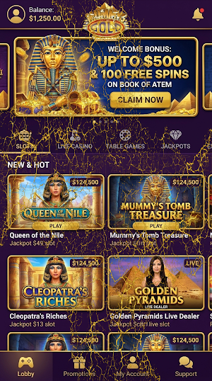 Mummys Gold Screenshot 0