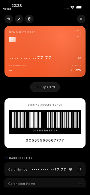 CardVault: Card Manager Screenshot 3