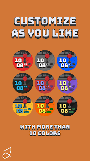 Simple Retro Watch Face Screenshot 2