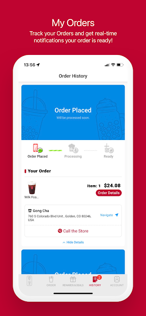 Gong Cha Colorado Screenshot 2