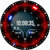 Simple Red - Watchface