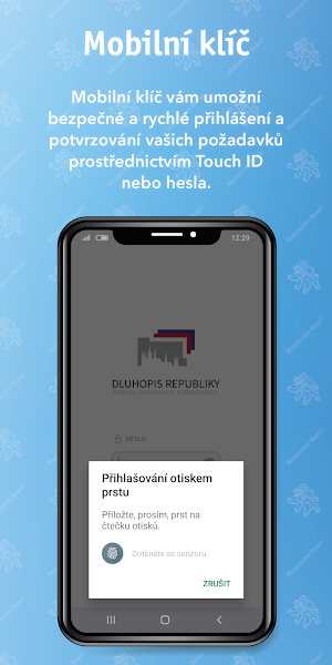Dluhopis ČR Screenshot 2