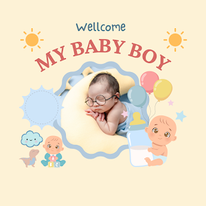 Baby Shower Card Maker Photo Screenshot 2