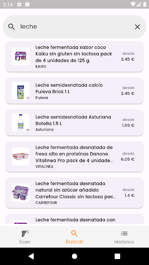 Supersupers: Histórico precios Screenshot 3