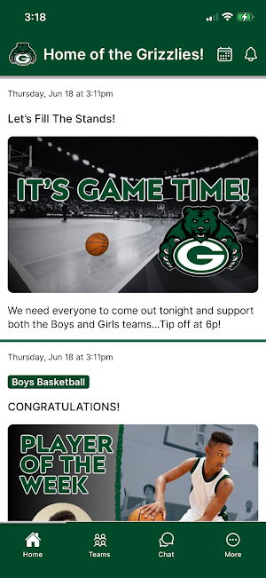 Granite Bay Grizzlies Screenshot 0