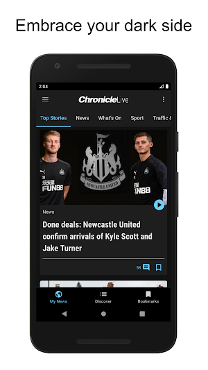 Newcastle Chronicle Screenshot 3