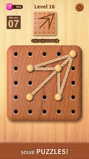 Rope Puzzle: Wooden Screenshot 0