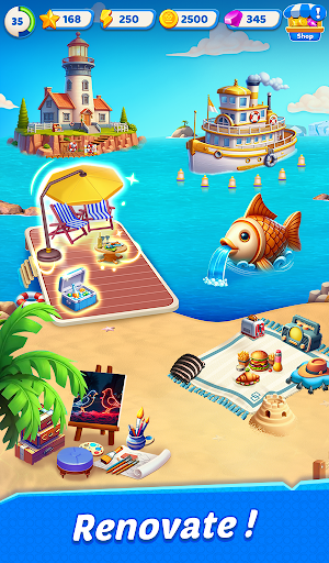 Merge My Town: Puzzle Makeover Screenshot 3