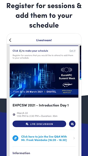 EuroHPC Summit Week 2021 Screenshot 2