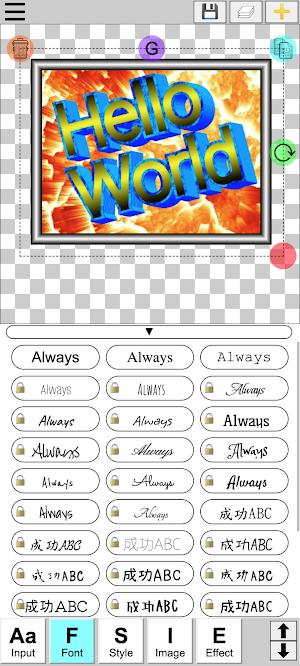 TextArt - Text and photo art Screenshot 0
