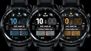 Digital Cosmic Watch face Screenshot 0