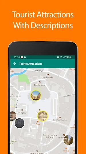 Muenster Offline Map and Travel Guide Screenshot 0