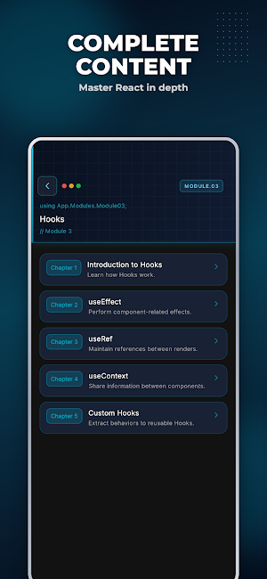 Learning React Screenshot 2
