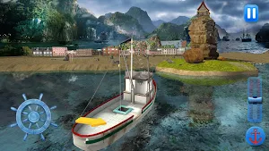 Fishing Boat Simulator 2019 : Boat and Ship Games Screenshot 0
