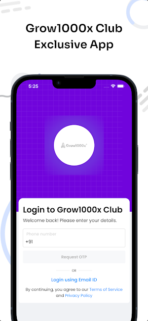 Grow1000x Club Screenshot 0