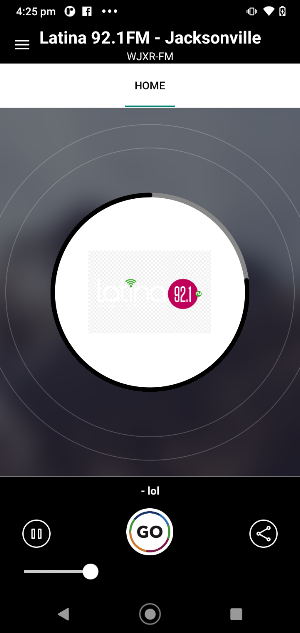 Latina 92.1FM Screenshot 0