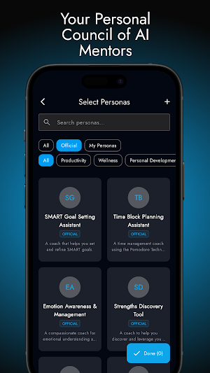 geniementor: AI Life Coach Screenshot 0