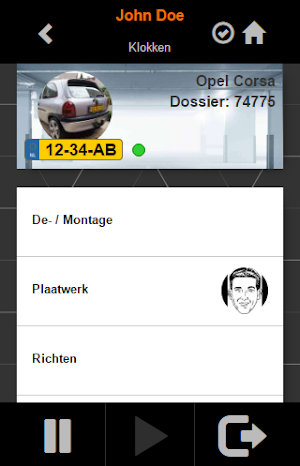 DWpro Werkplaats Screenshot 2