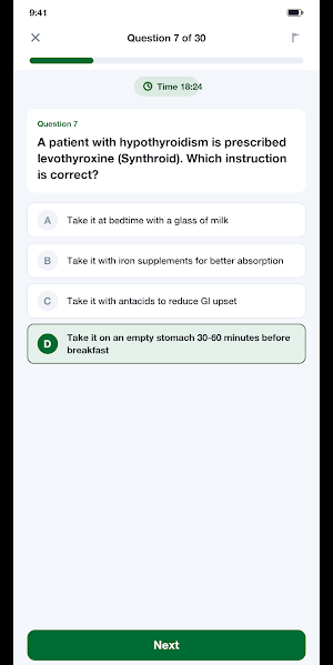 Saudi Nurse SNLE Exam Prep Screenshot 2