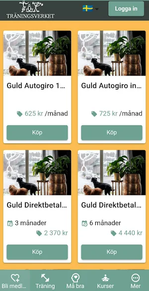Träningsverket GBG Screenshot 2