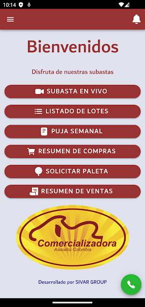 Comercializadora Asocebú Screenshot 1