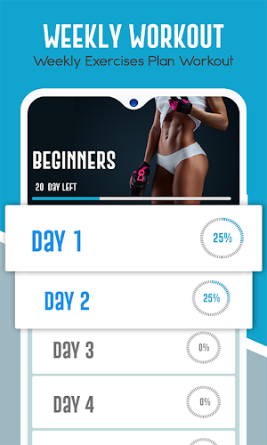 Butt, legs workout in 21 days: Female Fitness Screenshot 1