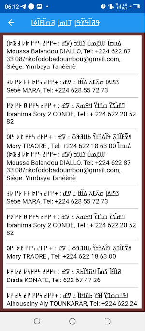 Nko Dictionnaire pour les chercheurs Screenshot 1