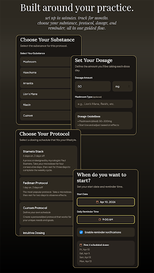 Lucidly: Microdose Tracker Screenshot 1