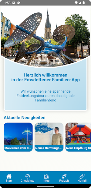 Familien-App Emsdetten Screenshot 2