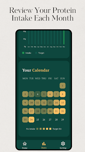 Simple Daily Protein Tracker Screenshot 2