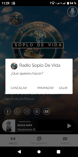 Radio Soplo De Vida Screenshot 3