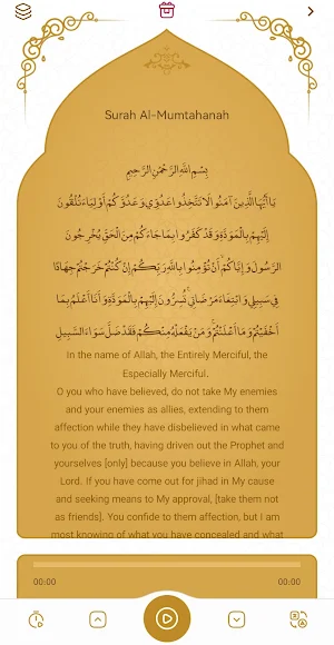 Surah Mumtahanah سورة الممتحنة Screenshot 2