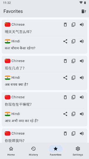 Chinese Hindi Translator Screenshot 2