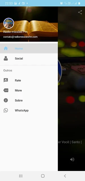 Rádio missões Fm Screenshot 2