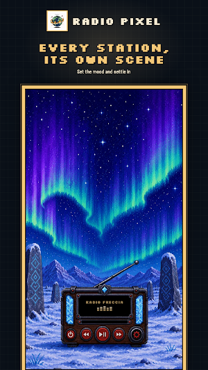 Radio Pixel: Pixel Art Radio Screenshot 3