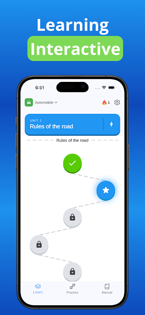DMV+ 2026 Permit Theory Test Screenshot 1