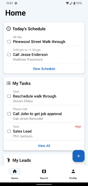 JobNimbus Mobile Screenshot 0