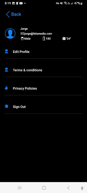 JustVital Screenshot 2