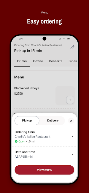 Charlie's Italian To Go Screenshot 2