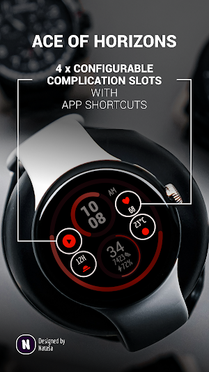 Ace of Horizons: Watch Face Screenshot 1