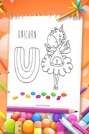 Alphabet Coloring Book Screenshot 3