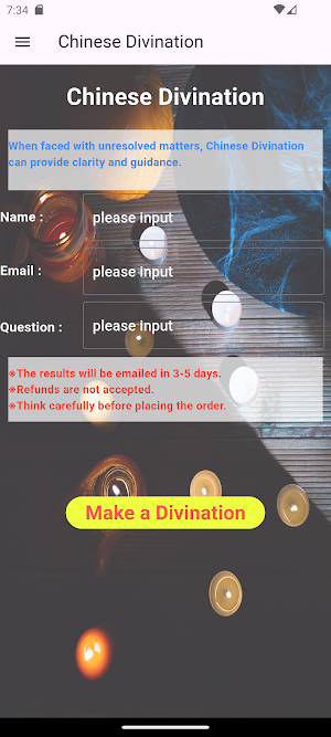 Chinese Divination Screenshot 2