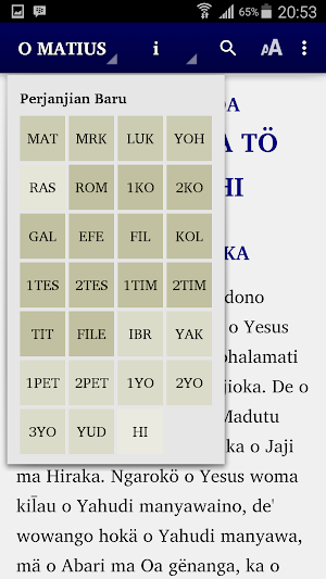 Alkitab Tobelo Screenshot 3