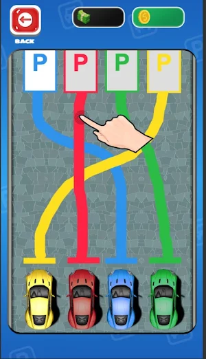 Draw it Parking Car Games Screenshot 2