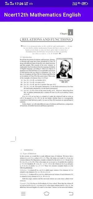 12th  Mathematics Ncert ||NCERT 12th Math || Screenshot 1