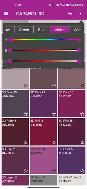 Caparol Paint Colors Screenshot 2