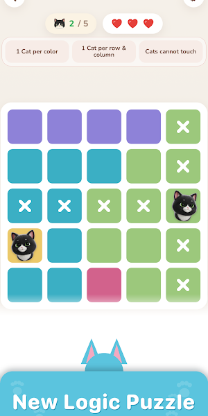 KittyDoku: Cat Sudoku Puzzle Screenshot 1