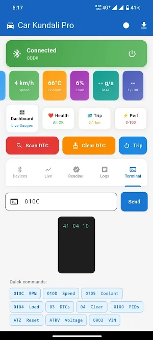 Car Kundali – OBD2 Scanner Screenshot 3