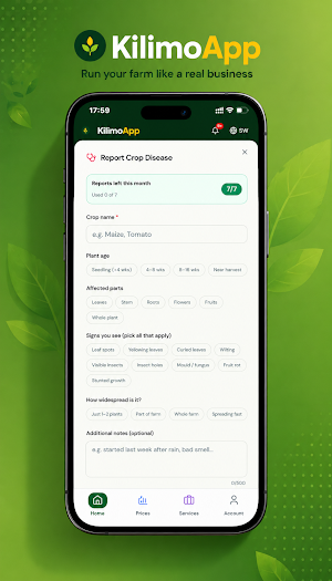 KilimoApp Screenshot 0